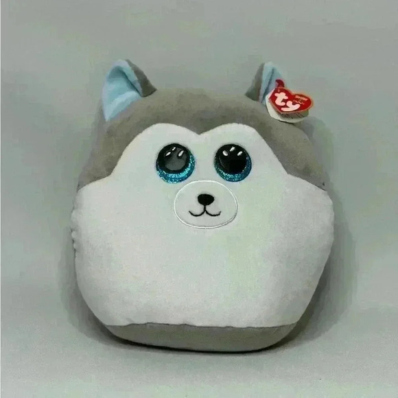 Ty Squish A Boo Slush Husky (537) - Picture 3 of 12